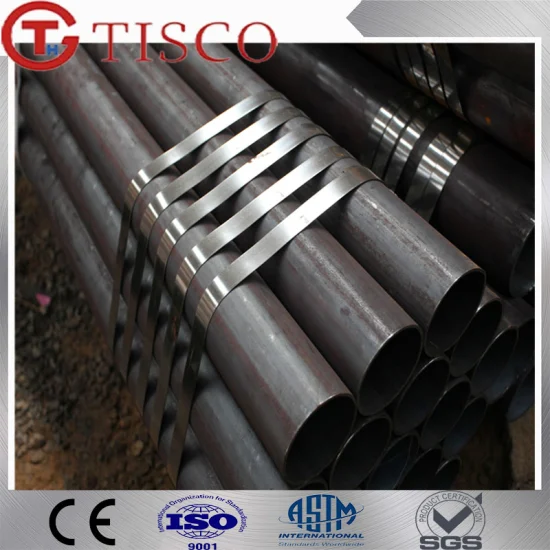 A53 A333 A106 St45 Sch40 DN15 Q235B Q355b API 5L Negro de carbón Pared gruesa Espiral estirado en frío de gran diámetro sin costura / Galvanizado / Soldado / Tubo / tubo de acero de precisión.